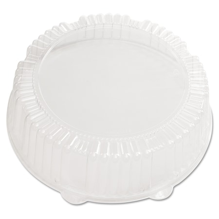 Wna Caterline Dome Lids, Plastic, 12" Diameter, 2 3/4" High, Clear, PK25 WNA A12PETDM